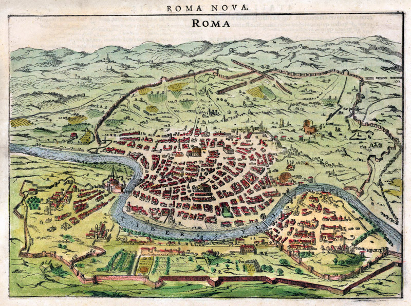 Roma Nova 1627 Hondius
